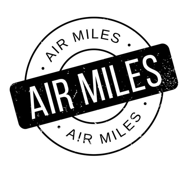 Резиновая марка Air Miles
