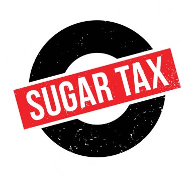 Sugar Tax rubber stamp clipart