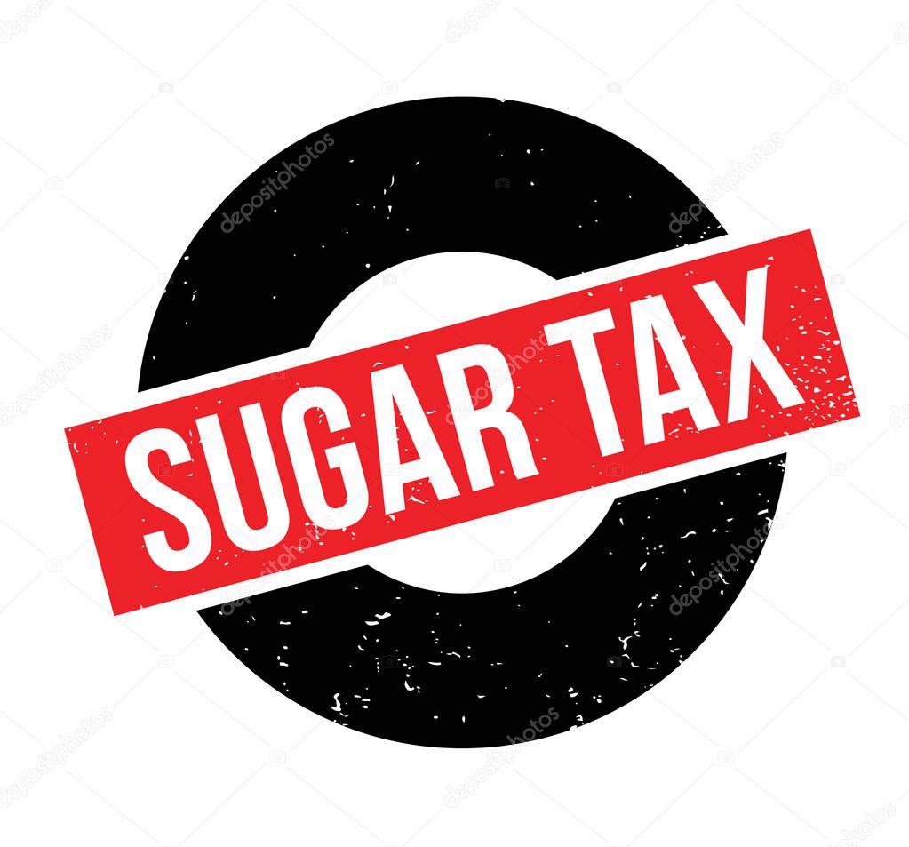 Sugar Tax rubber stamp