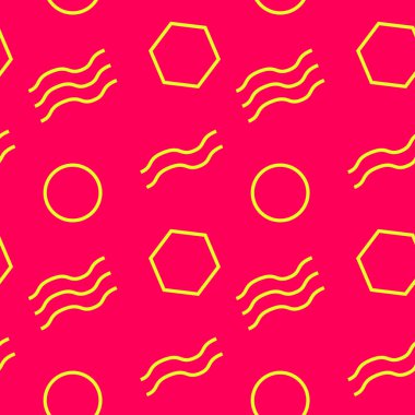 Temel şekiller seamless modeli