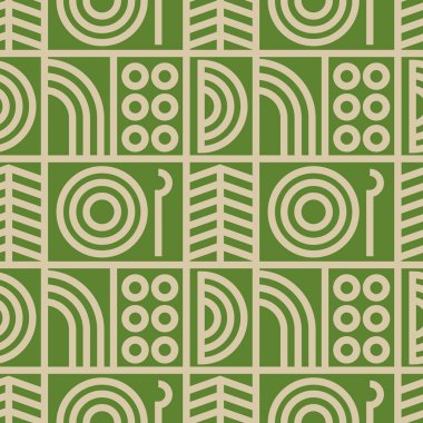 Soyut hat sanat seamless modeli