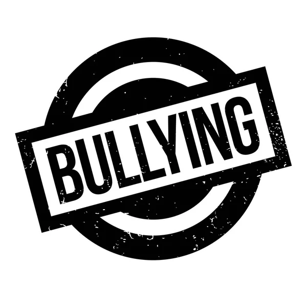 Bullying sello de goma — Archivo Imágenes Vectoriales