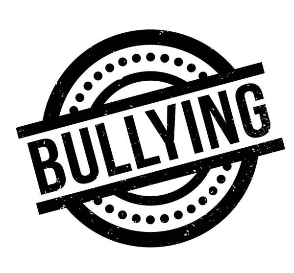 Bullying sello de goma — Archivo Imágenes Vectoriales