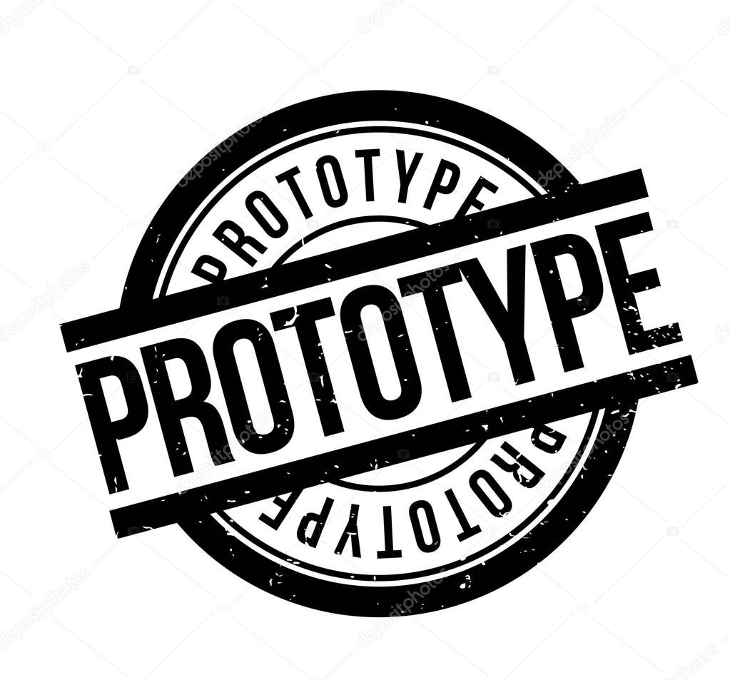 Prototype rubber stamp