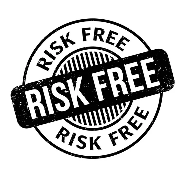 Risk Free rubber stamp — Stock Vector