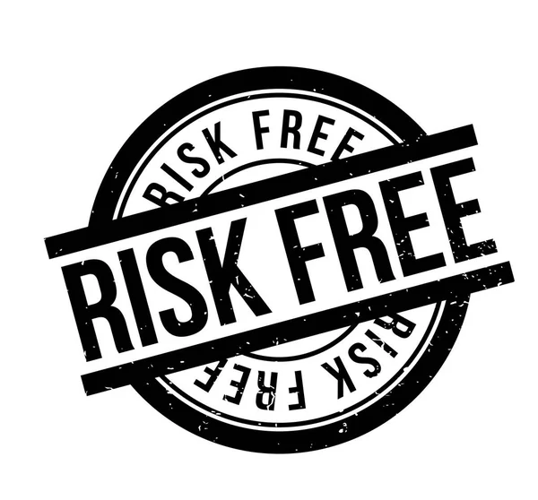 Risk Free rubber stamp — Stock Vector