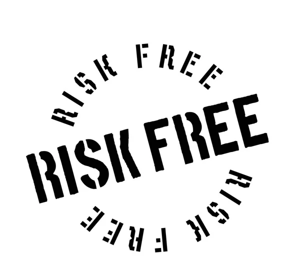 Risk Free rubber stamp — Stock Vector