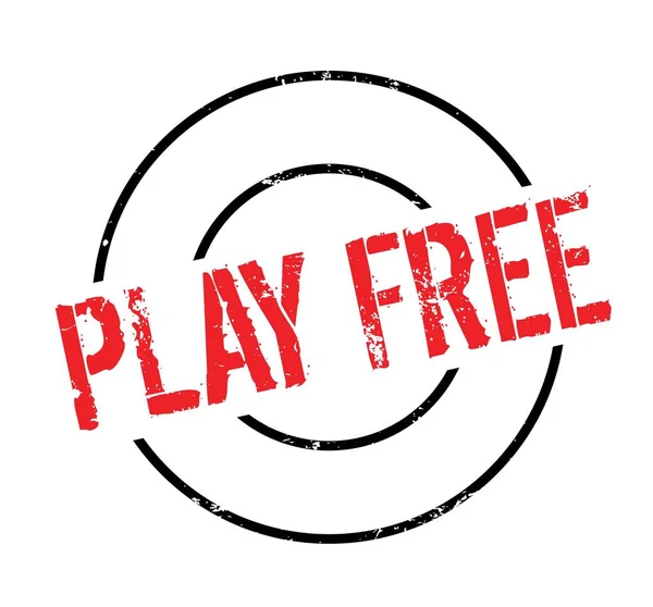 Играть бесплатно — стоковый вектор