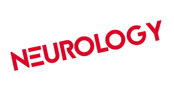 stock vector Neurology rubber stamp