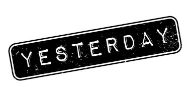 Dün lastik damgası