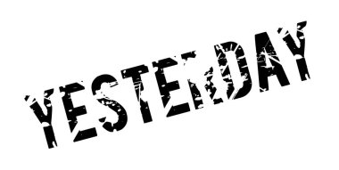 Dün lastik damgası