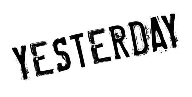 Dün lastik damgası