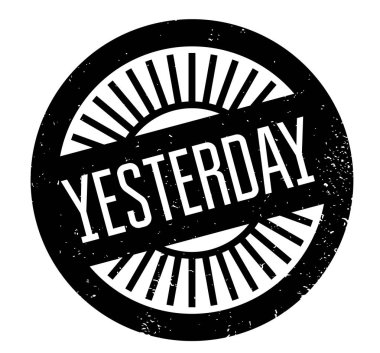 Dün lastik damgası