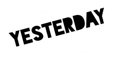 Dün lastik damgası