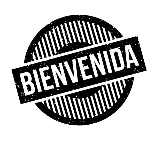 Bienvenida rubber stamp