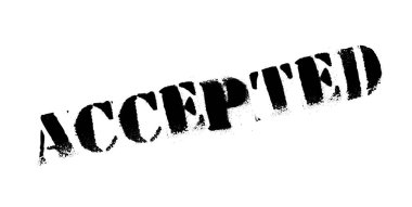 kabul edilen lastik damgası