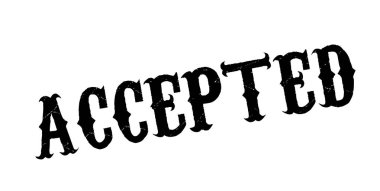 kabul edilen lastik damgası