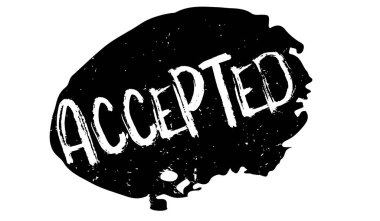 kabul edilen lastik damgası