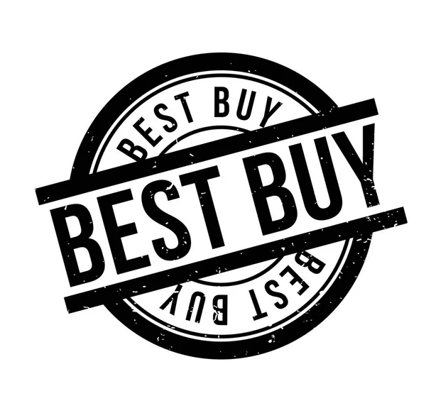 Best Buy Timbre en caoutchouc — Image vectorielle