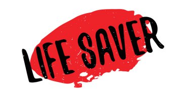 Hayat koruyucu lastik damgası