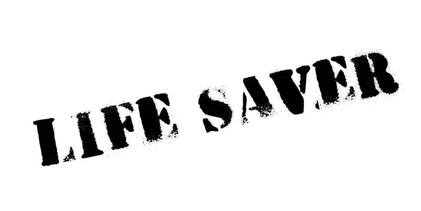 Life Saver rubber stamp — Stock Vector