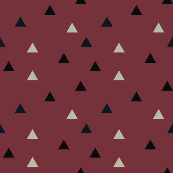 Triangles de couleur motif sans couture — Image vectorielle