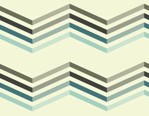 Couleur zigzag lignes motif sans couture — Image vectorielle