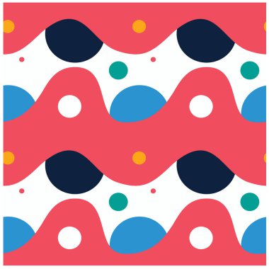 Krem ve sulu seamless modeli