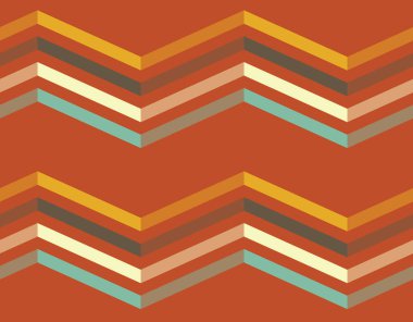 Renk zikzak çizgiler seamless modeli