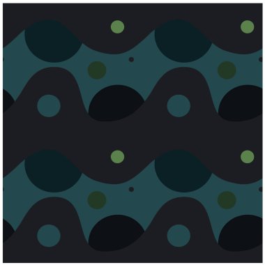 Krem ve sulu seamless modeli