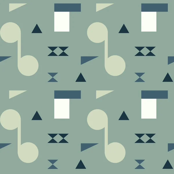 Formes abstraites motif lumineux sans couture — Image vectorielle