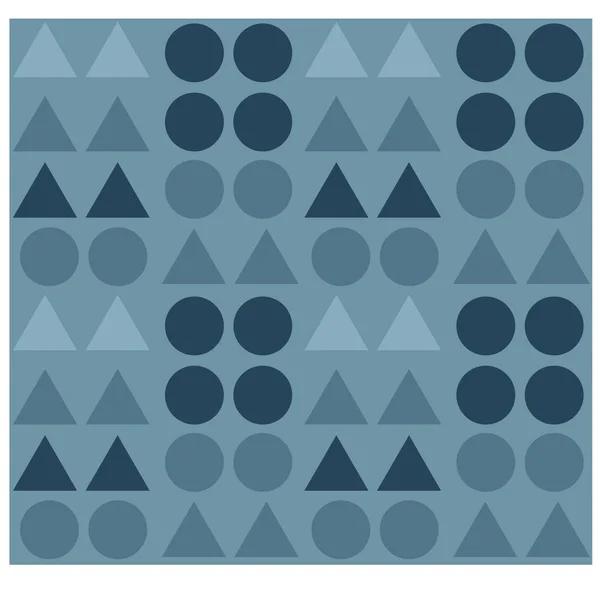 Geometric shapes seamless pattern