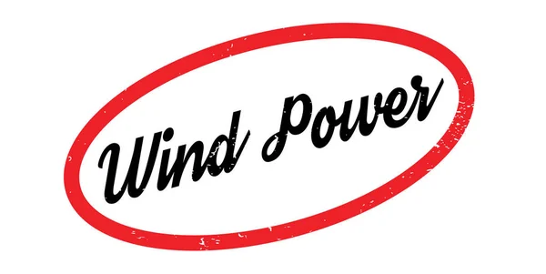 Wind Power rubber stamp — Stock Vector