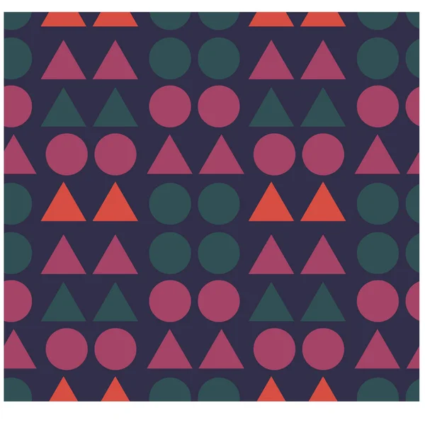 Γεωμετρικά σχήματα χωρίς ραφή μοτίβο — Διανυσματικό Αρχείο