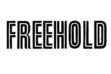 Mülk damga tipografik damgası