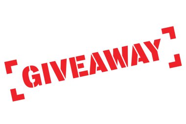 Hediye damga tipografik damgası