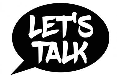 Talk tipografik damga sağlar