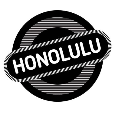 Honolulu tipografik damgası