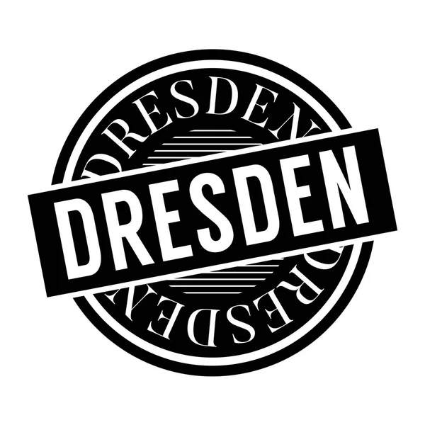 Dresdener Briefmarke — Stockvektor