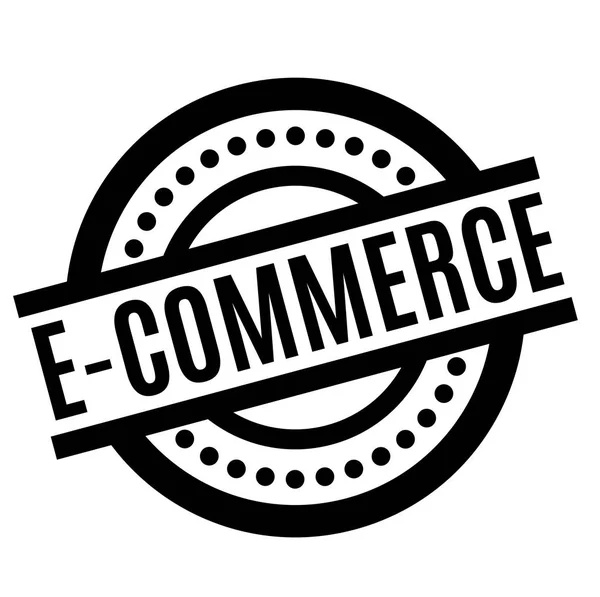 Timbre E-Commerce typ — Image vectorielle