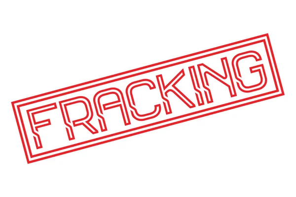 Fracking stempel typografische stempel — Stockvector