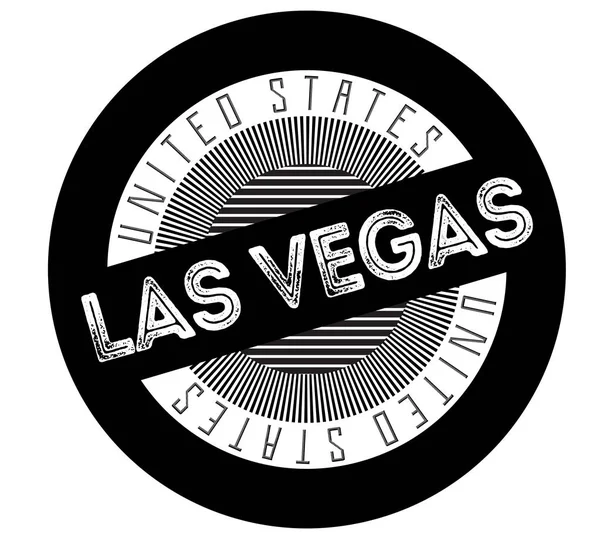 Las Vegas typographic stamp — Stock Vector