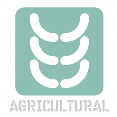 Tarım kavramsal grafik simge