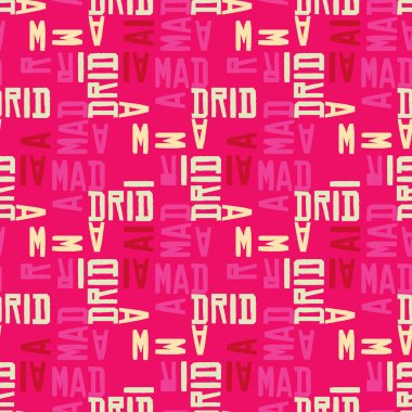 Madrid desen sorunsuz tasarım