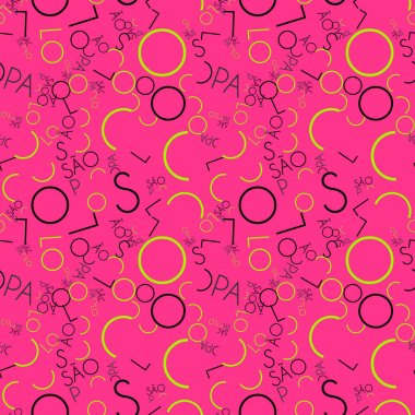 S o Paulo yaratıcı desen