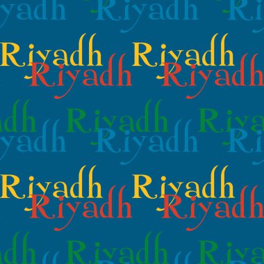 Riyad yaratıcı desen