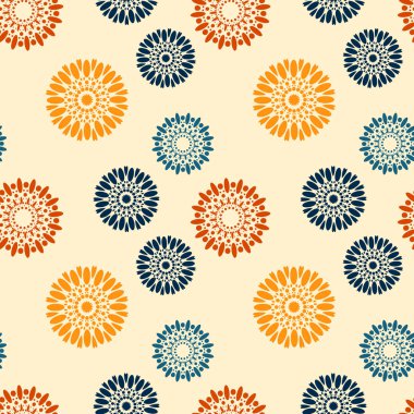 Evrensel çiçek seamless modeli