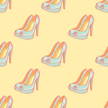 Ayakkabı seamless modeli