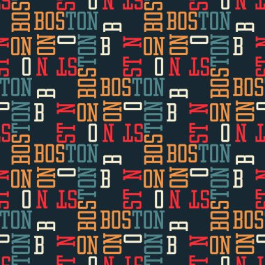 Boston desen sorunsuz tasarım