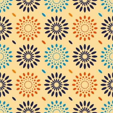 Kozmik yağmur seamless modeli